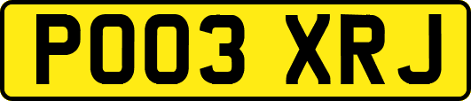 PO03XRJ