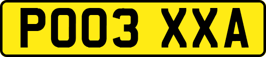 PO03XXA