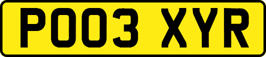 PO03XYR