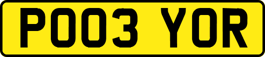 PO03YOR