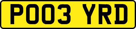 PO03YRD