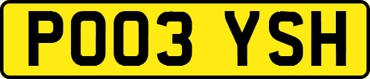 PO03YSH