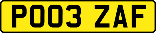 PO03ZAF