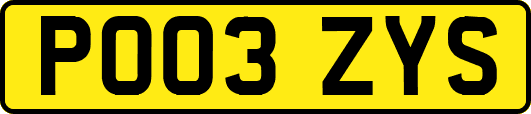 PO03ZYS