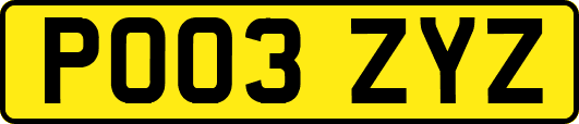 PO03ZYZ