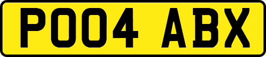 PO04ABX