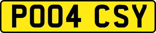 PO04CSY