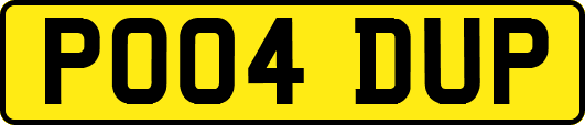 PO04DUP