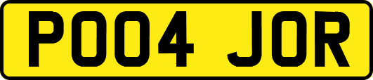 PO04JOR