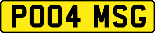 PO04MSG