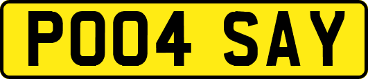 PO04SAY