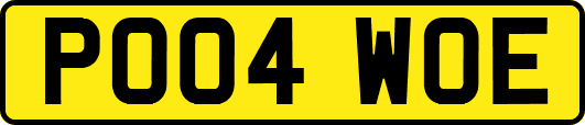 PO04WOE