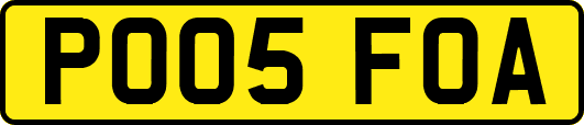 PO05FOA