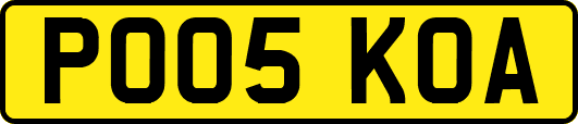PO05KOA