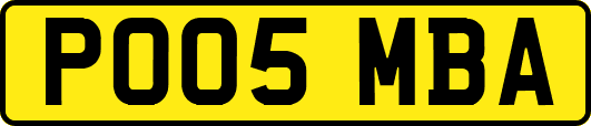 PO05MBA