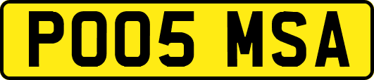 PO05MSA