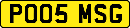 PO05MSG