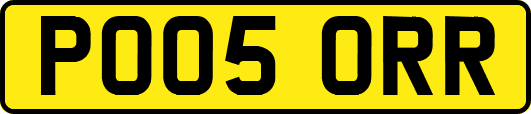 PO05ORR