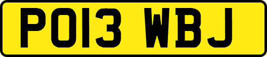 PO13WBJ