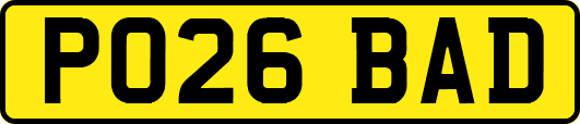 PO26BAD