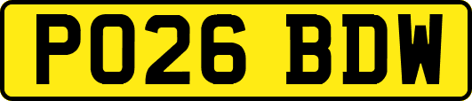 PO26BDW