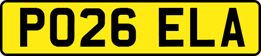 PO26ELA