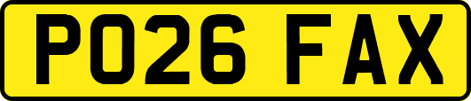 PO26FAX