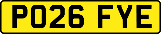 PO26FYE