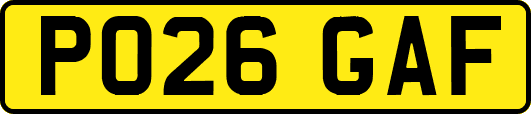 PO26GAF