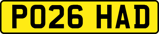 PO26HAD