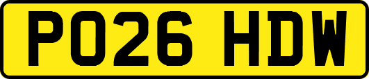 PO26HDW
