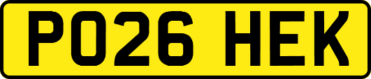 PO26HEK
