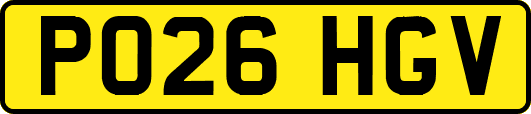 PO26HGV