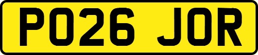 PO26JOR