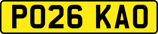 PO26KAO