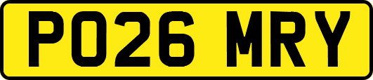 PO26MRY