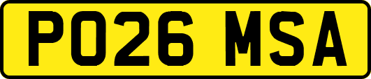 PO26MSA