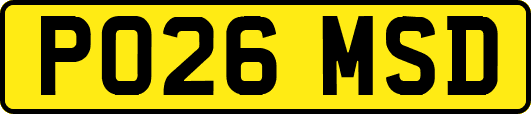 PO26MSD