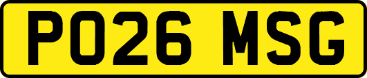 PO26MSG