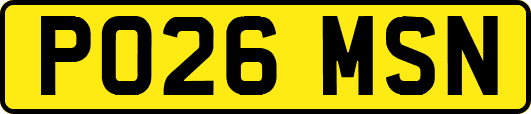 PO26MSN