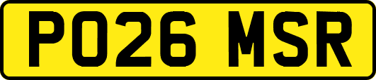 PO26MSR