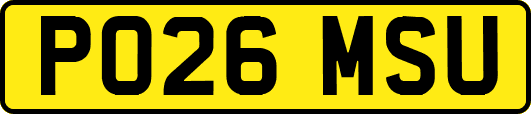 PO26MSU