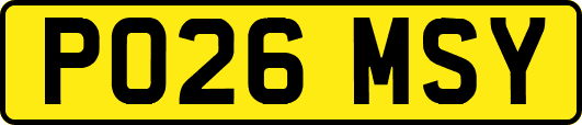 PO26MSY