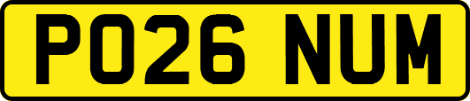 PO26NUM