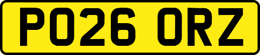 PO26ORZ