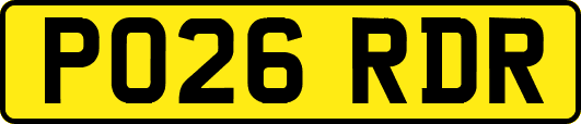 PO26RDR