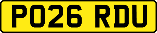 PO26RDU