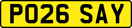PO26SAY