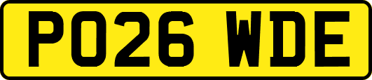 PO26WDE