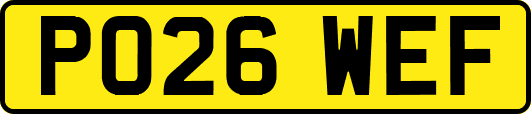 PO26WEF